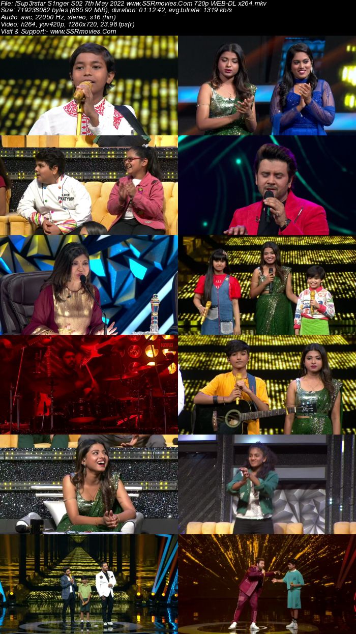 Superstar Singer S02 7th May 2022 720p 480p WEB-DL x264 750MB Download