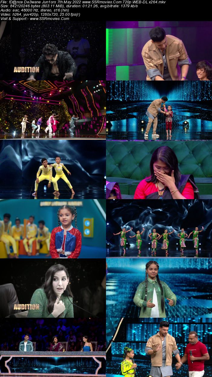 Dance Deewane Juniors 7th May 2022 720p 480p WEB-DL x264 350MB Download