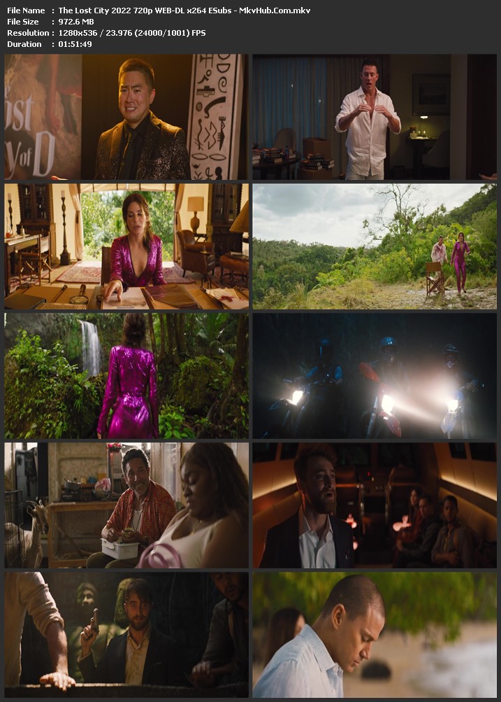 The Lost City 2022 English 1080p WEB-DL 1.9GB Download