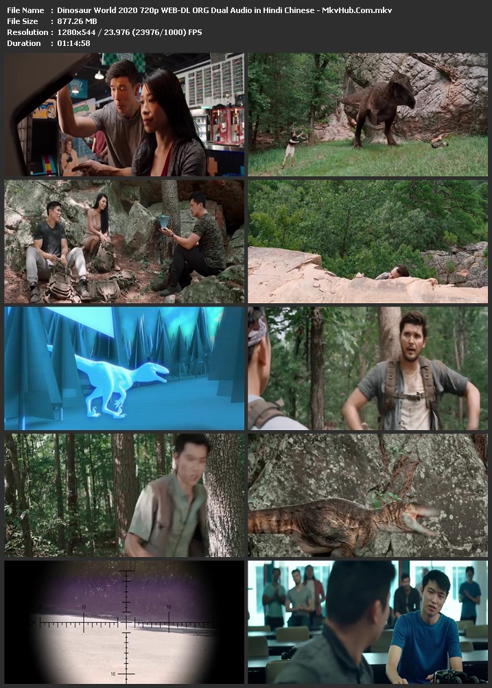 Dinosaur World 2020 Dual Audio [Hindi-Chinese] 720p WEB-DL 900MB Download