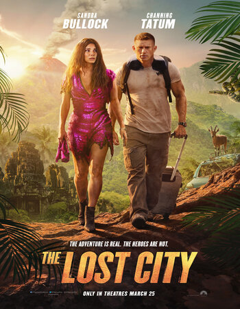 The Lost City 2022 Hindi (UnOfficial) 720p 480p WEBRip x264 ESubs Full Movie Download