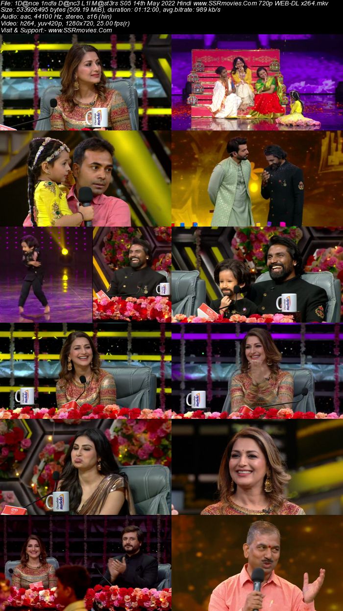 Dance India Dance Lil Masters S05 14th May 2022 720p 480p WEB-DL 300MB Download