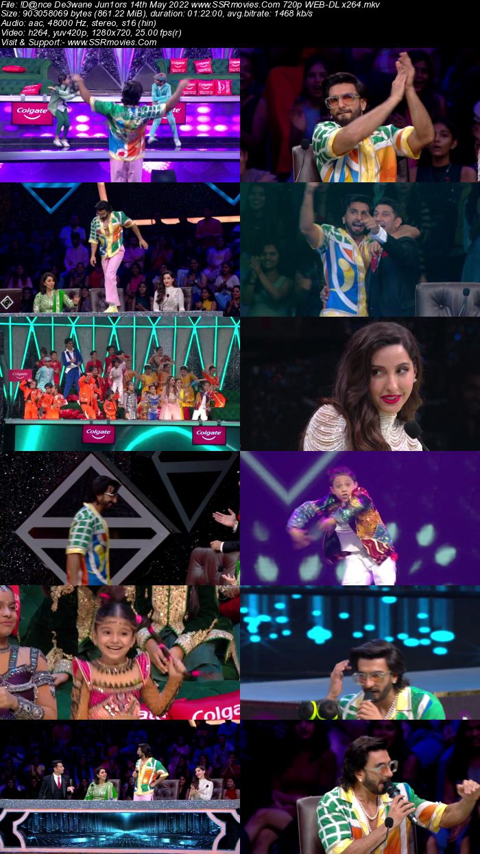 Dance Deewane Juniors 14th May 2022 720p 480p WEB-DL x264 350MB Download