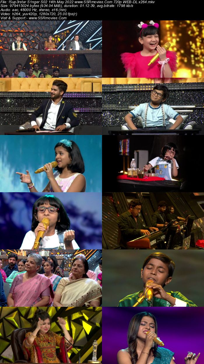 Superstar Singer S02 14th May 2022 720p 480p WEB-DL x264 750MB Download