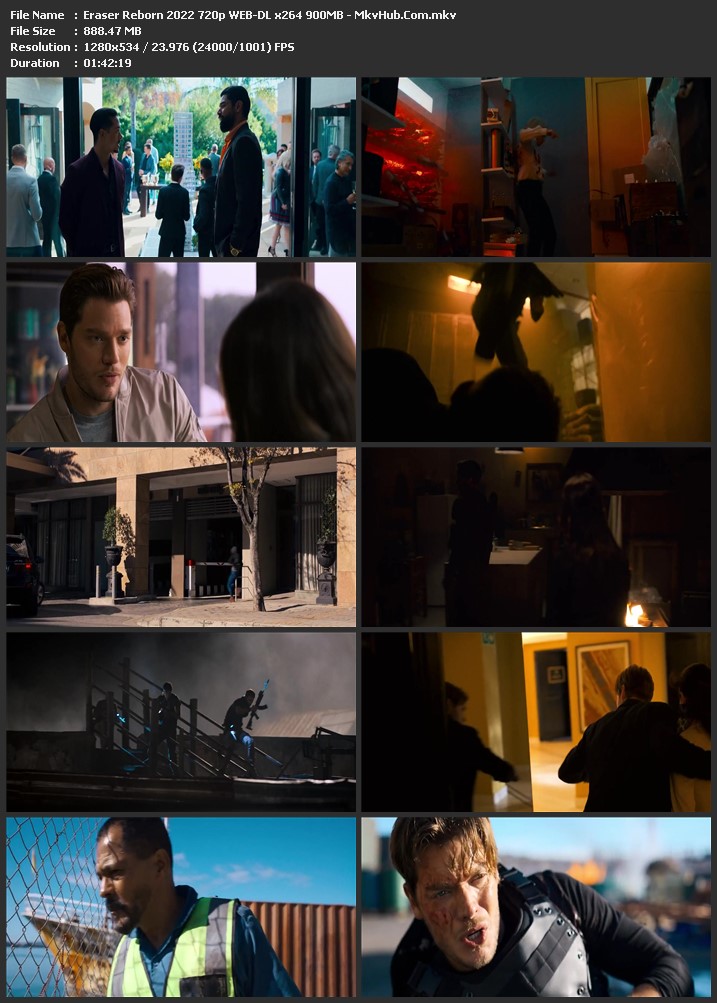 Eraser: Reborn 2022 English 720p WEB-DL 900MB Download