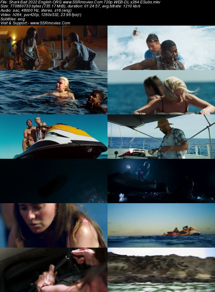 Shark Bait 2022 English ORG 720p 480p WEB-DL x264 ESubs Full Movie Download