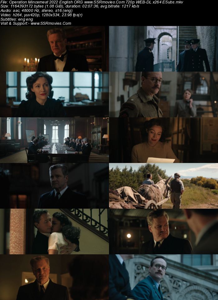 Operation Mincemeat 2022 English ORG 720p 480p WEB-DL x264 ESubs Full Movie Download