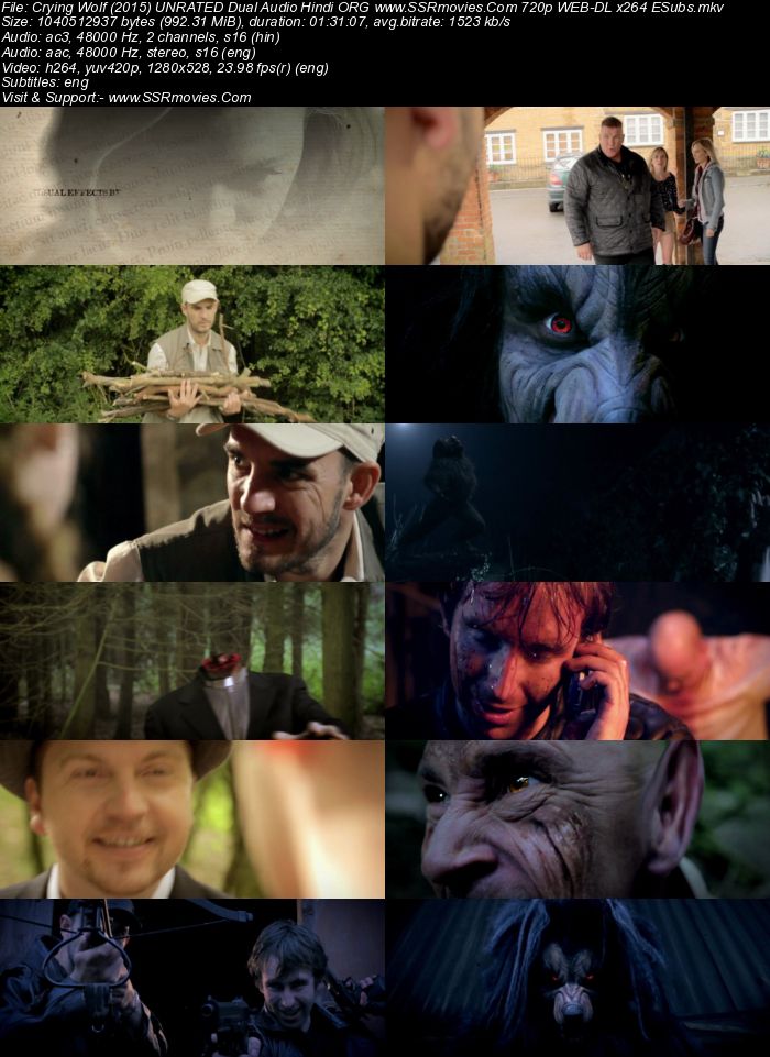 Crying Wolf 2015 Dual Audio Hindi ORG 720p 480p WEB-DL x264 ESubs Full Movie Download