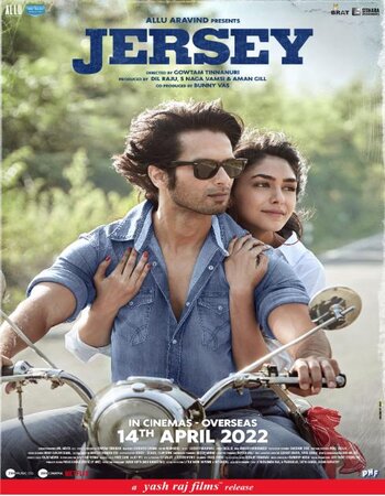 Jersey 2022 Hindi ORG 1080p 720p 480p WEB-DL x264 ESubs Full Movie Download