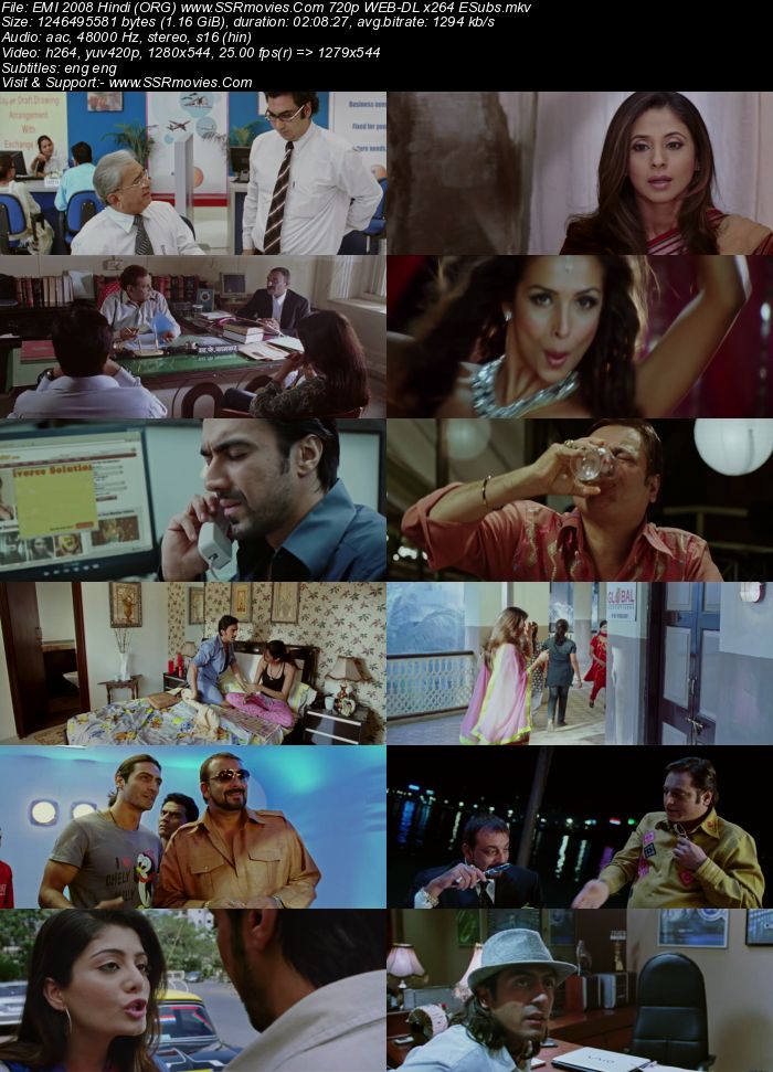 EMI: Liya Hai To Chukana Padega 2008 Hindi ORG 720p 480p WEB-DL x264 ESubs Full Movie Download