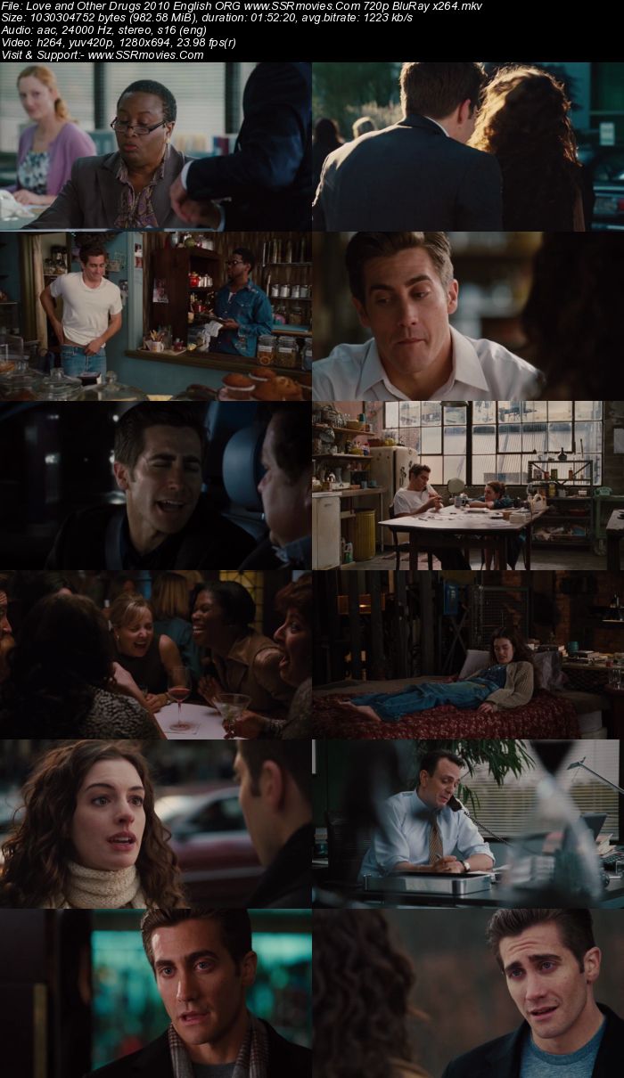 Love & Other Drugs 2010 English ORG 720p 480p WEB-DL x264 ESubs Full Movie Download