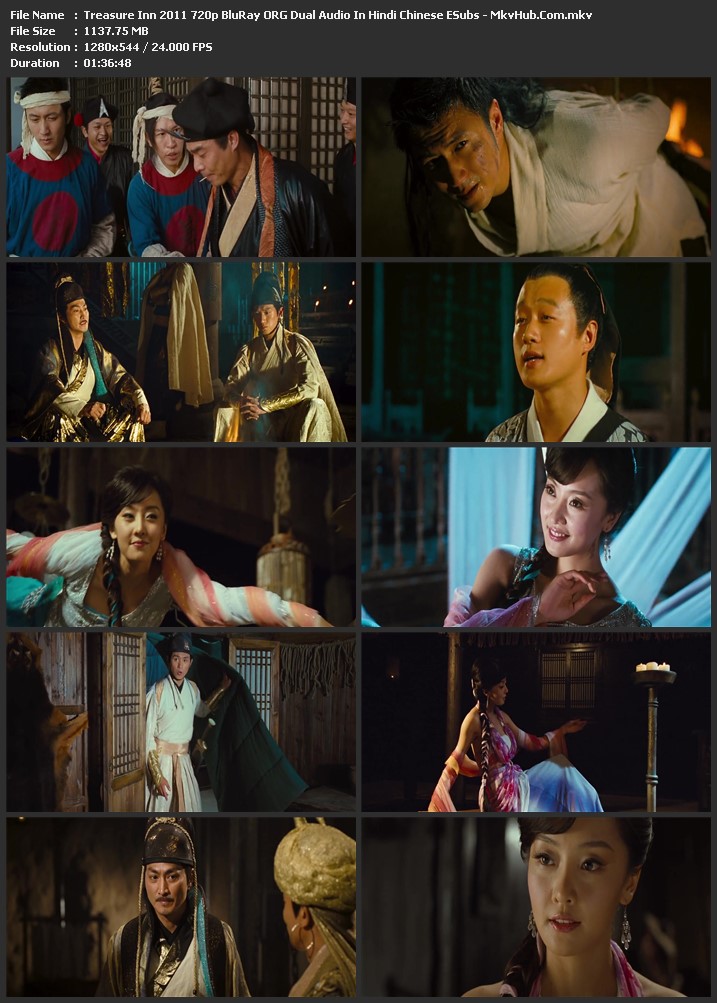 Treasure Inn 2011 Dual Audio [Hindi-Chinese] 720p BluRay 1.1GB Download