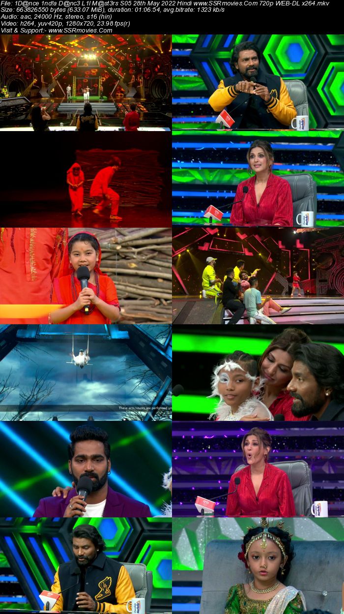 Dance India Dance Lil Masters S05 28th May 2022 720p 480p WEB-DL 300MB Download