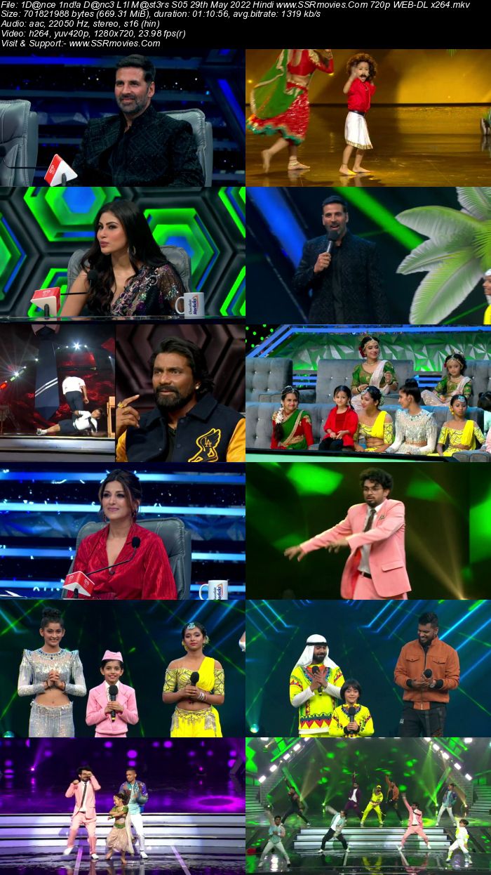 Dance India Dance Lil Masters S05 29th May 2022 720p 480p WEB-DL 300MB Download