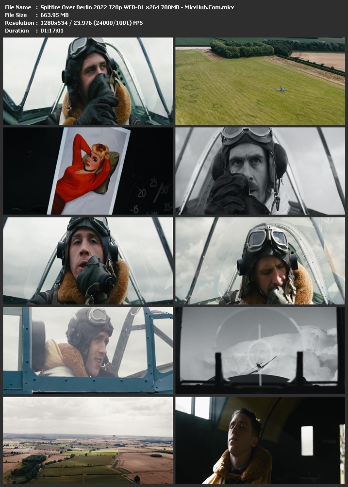 Spitfire Over Berlin 2022 English 720p WEB-DL 700MB Download