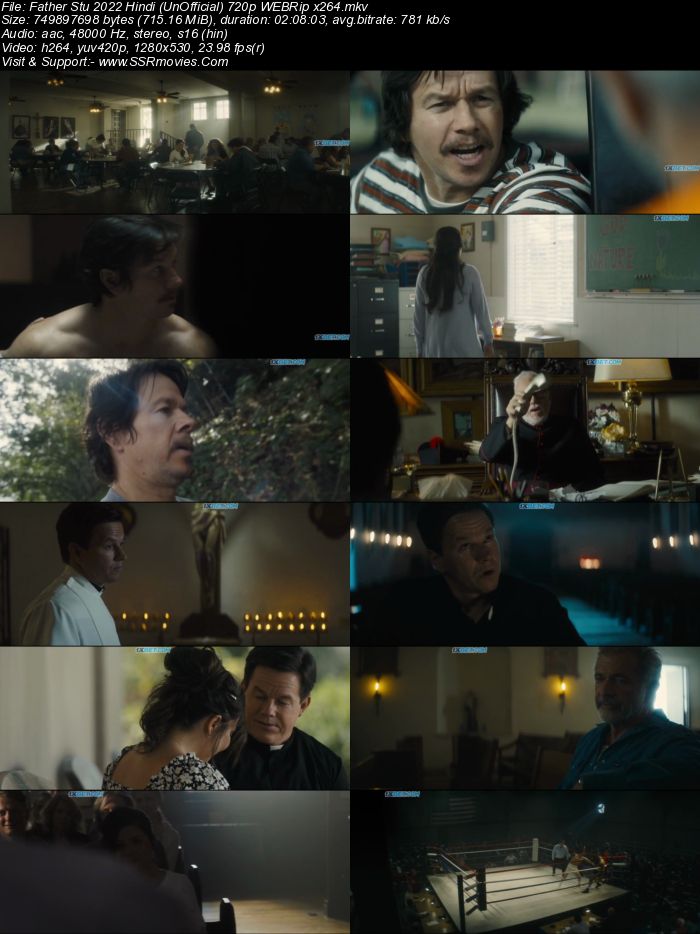 Father Stu 2022 Hindi (UnOfficial) 720p 480p WEBRip x264 700MB Full Movie Download