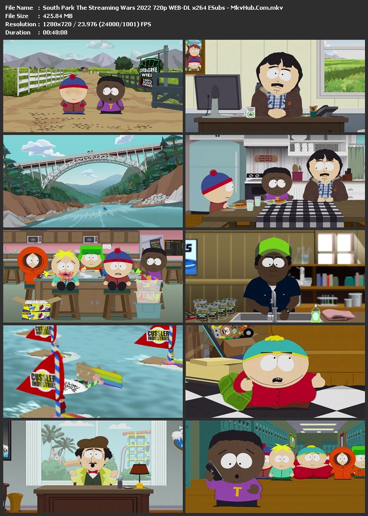 South Park The Streaming Wars 2022 English 720p WEB-DL 450MB English 720p WEB-DL 450MB Download