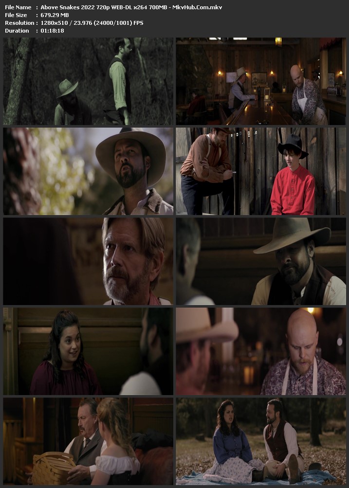 Above Snakes 2022 English 720p WEB-DL 700MB Download