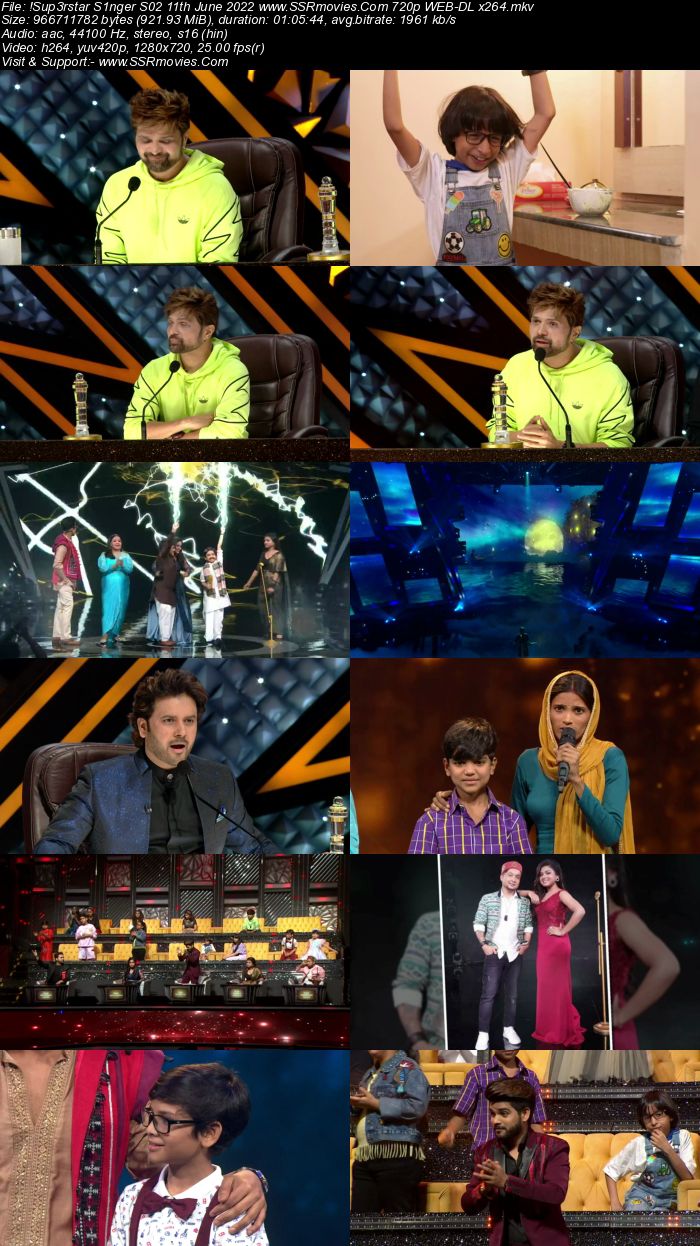 Superstar Singer S02 11th June 2022 720p 480p WEB-DL x264 750MB Download