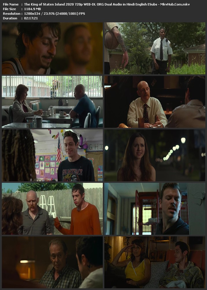 The King of Staten Island 2020 Dual Audio [Hindi-English] 720p WEB-DL 1.2GB Download