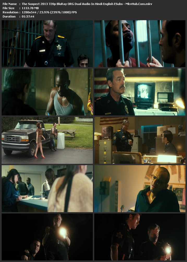 The Suspect 2013 Dual Audio [Hindi-English] 720p BluRay 1.2GB Download