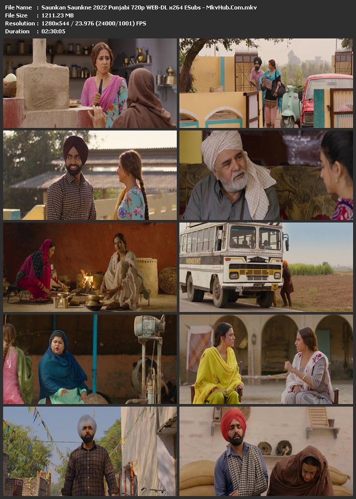 Saunkan Saunkne 2022 Punjabi 1080p WEB-DL 2.5GB Download