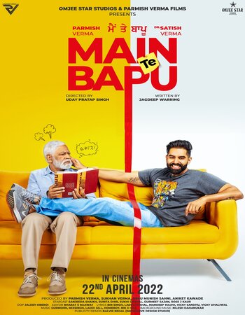 Main Te Bapu 2022 Punjabi ORG 1080p 720p 480p WEB-DL x264 ESubs Full Movie Download