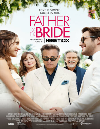 Father of the Bride 2022 English ORG 720p 480p WEB-DL x264 ESubs Full Movie Download