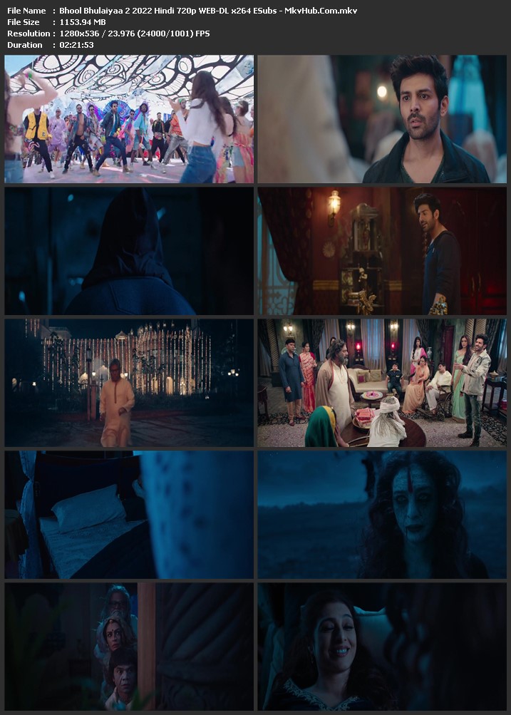 Bhool Bhulaiyaa 2 2022 Hindi 1080p WEB-DL 2.4GB Download