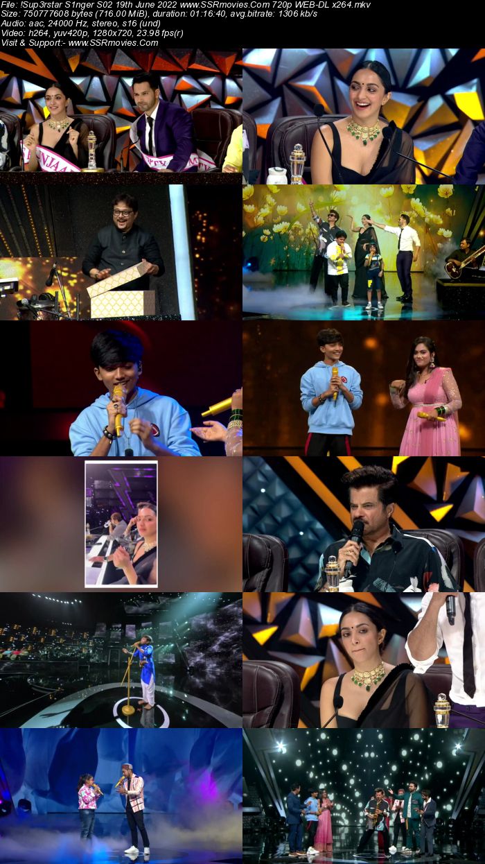 Superstar Singer S02 19th June 2022 720p 480p WEB-DL x264 750MB Download