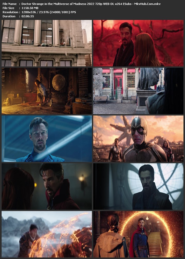 Doctor Strange in the Multiverse of Madness 2022 English 1080p WEB-DL 2.1GB Download