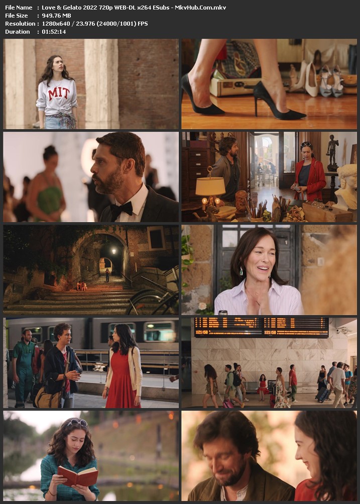 Love & Gelato 2022 English 720p WEB-DL 950MB Download