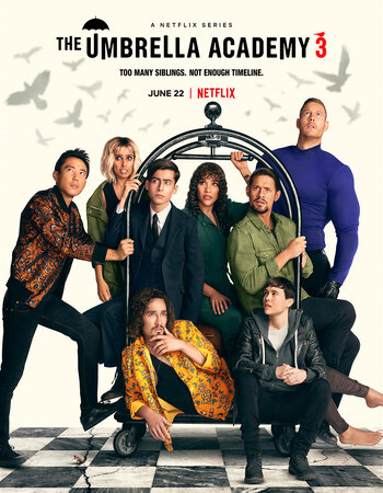 The Umbrella Academy S03 COMPLETE 720p WEB-DL Dual Audio in Hindi English ESubs