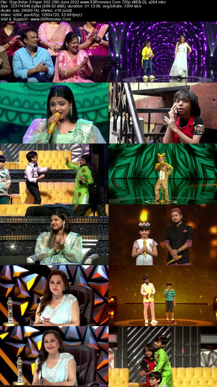 Superstar Singer S02 25th June 2022 720p 480p WEB-DL x264 750MB Download