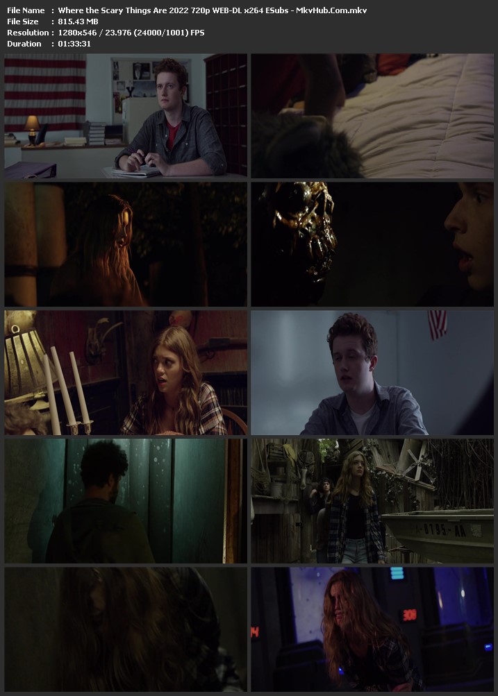 Where the Scary Things Are 2022 English 720p WEB-DL 850MB Download