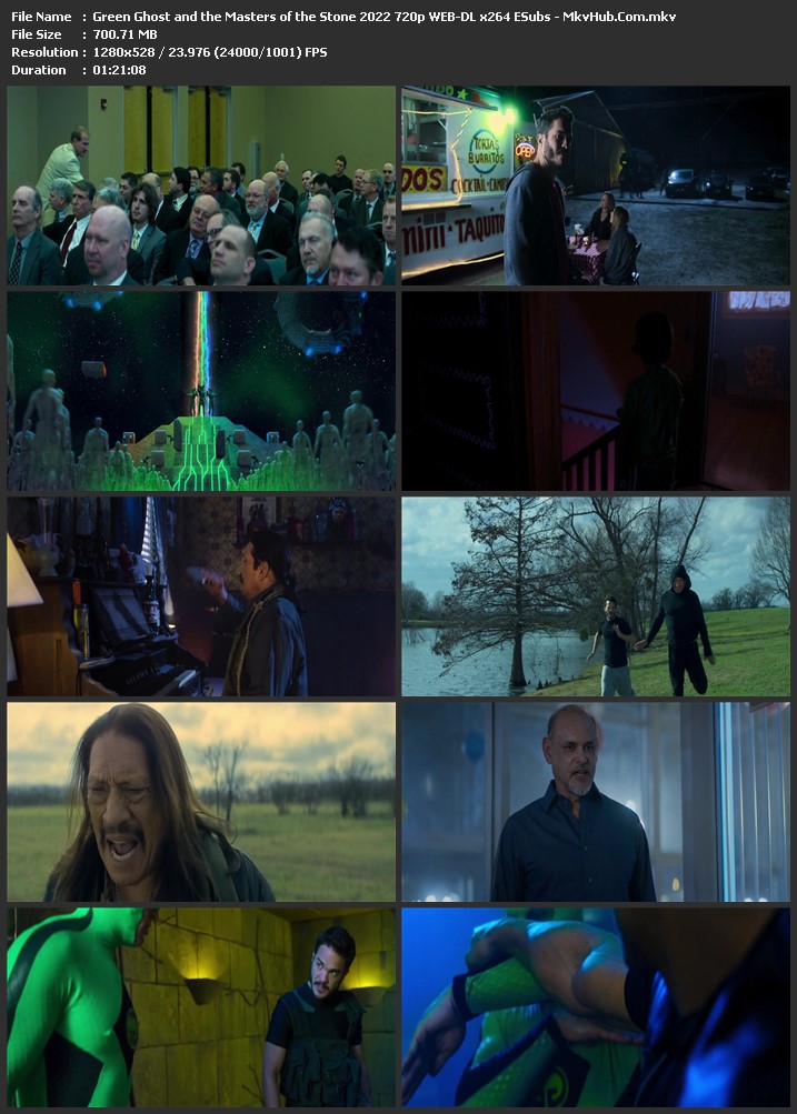 Green Ghost and the Masters of the Stone 2021 English 720p WEB-DL 700MB Download