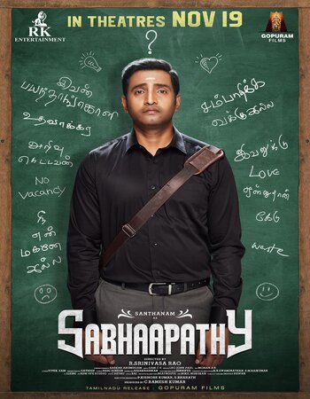 Sabhaapathy 2021 Hindi ORG 1080p 720p 480p WEB-DL x264 ESubs Full Movie Download