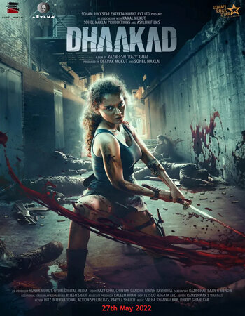 Dhaakad 2022 Hindi ORG 1080p 720p 480p WEB-DL x264 ESubs Full Movie Download