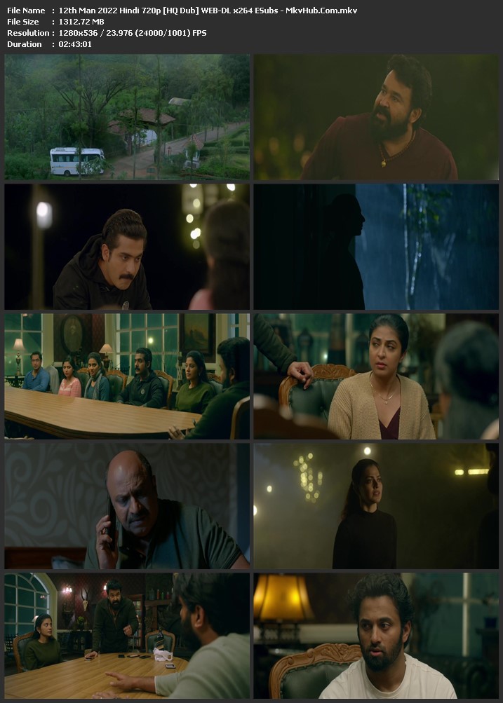 12th Man 2022 Hindi 720p WEB-DL 1.3GB Download