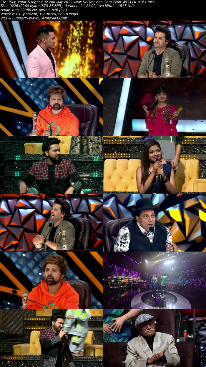 Superstar Singer S02 2nd July 2022 720p 480p WEB-DL x264 300MB Download