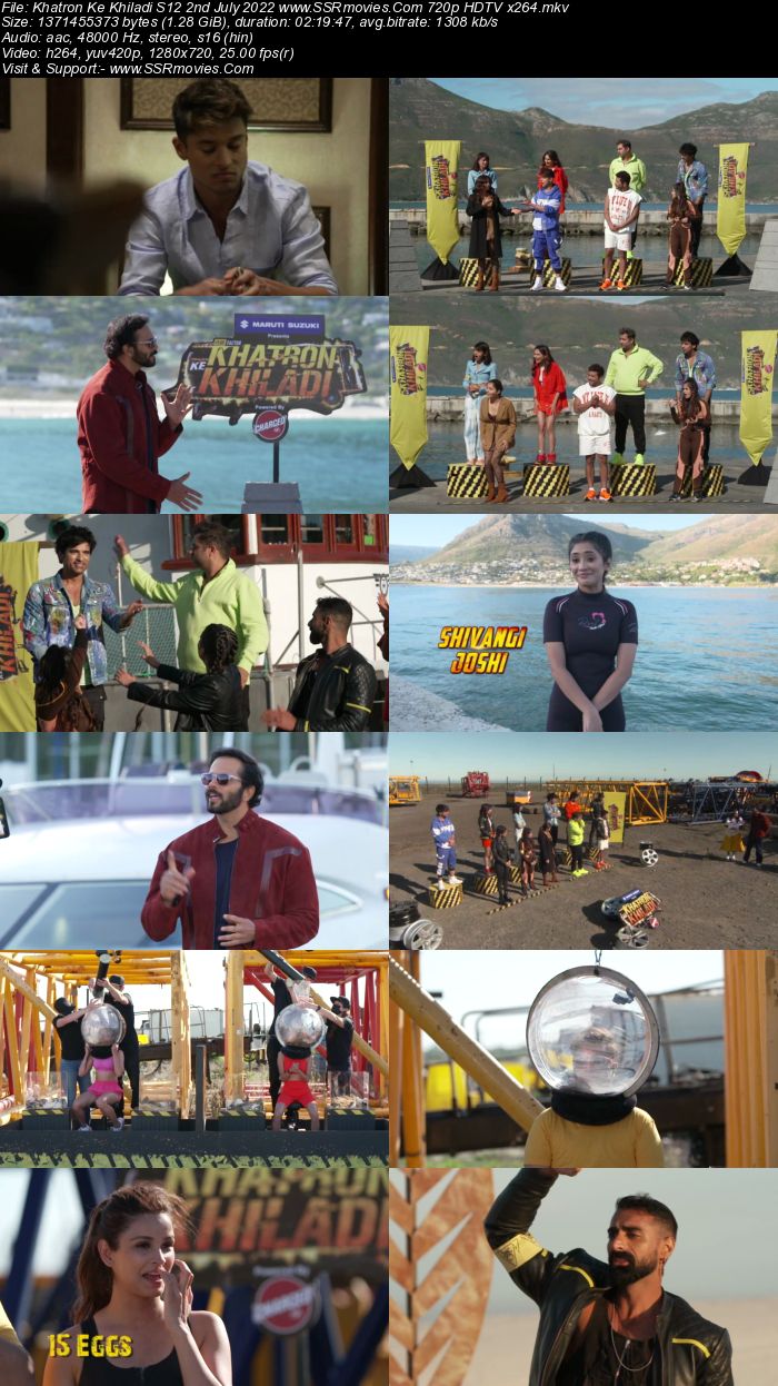 Khatron Ke Khiladi S12 2nd July 2022 720p 480p WEB-DL x264 1.3GB Download