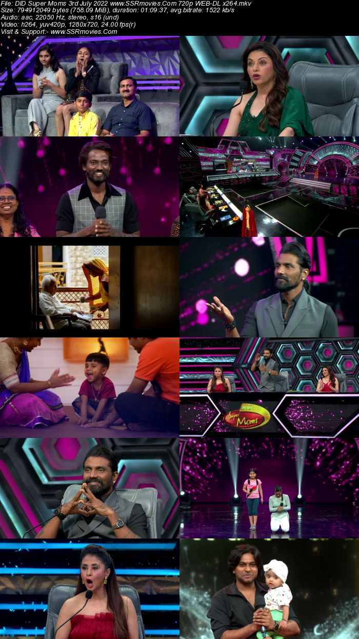 DID Super Moms S03 3rd July 2022 720p 480p WEB-DL x264 350MB Download