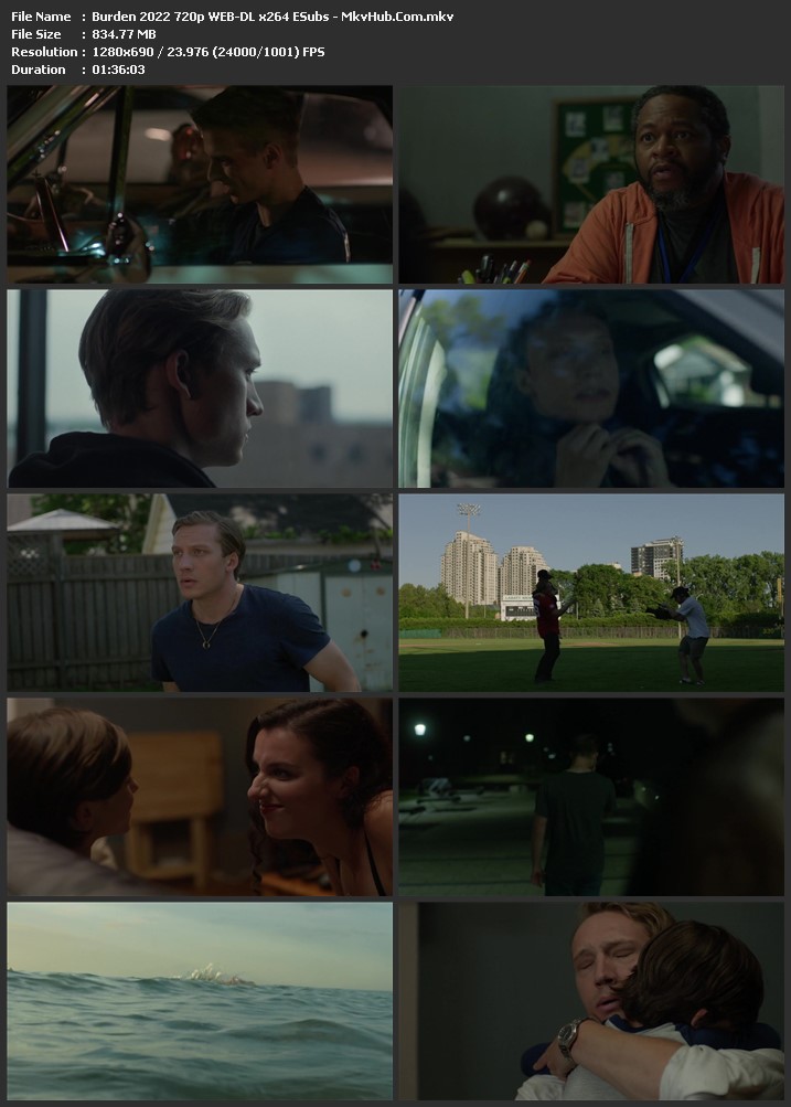 Burden 2022 English 720p WEB-DL 850MB Download