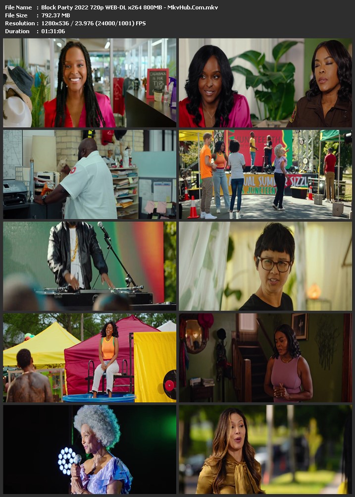 Block Party 2022 English 720p WEB-DL 800MB Download