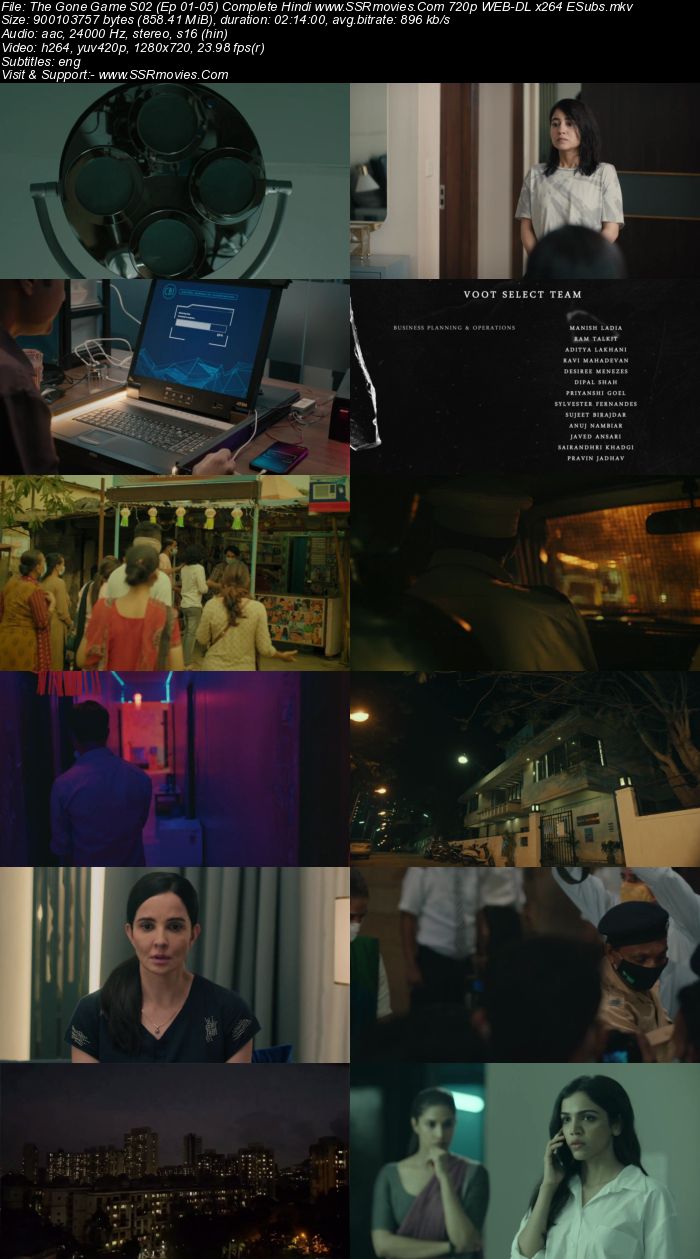 The Gone Game 2022 S02 Complete Hindi ORG 720p 480p WEB-DL x264 ESubs Download