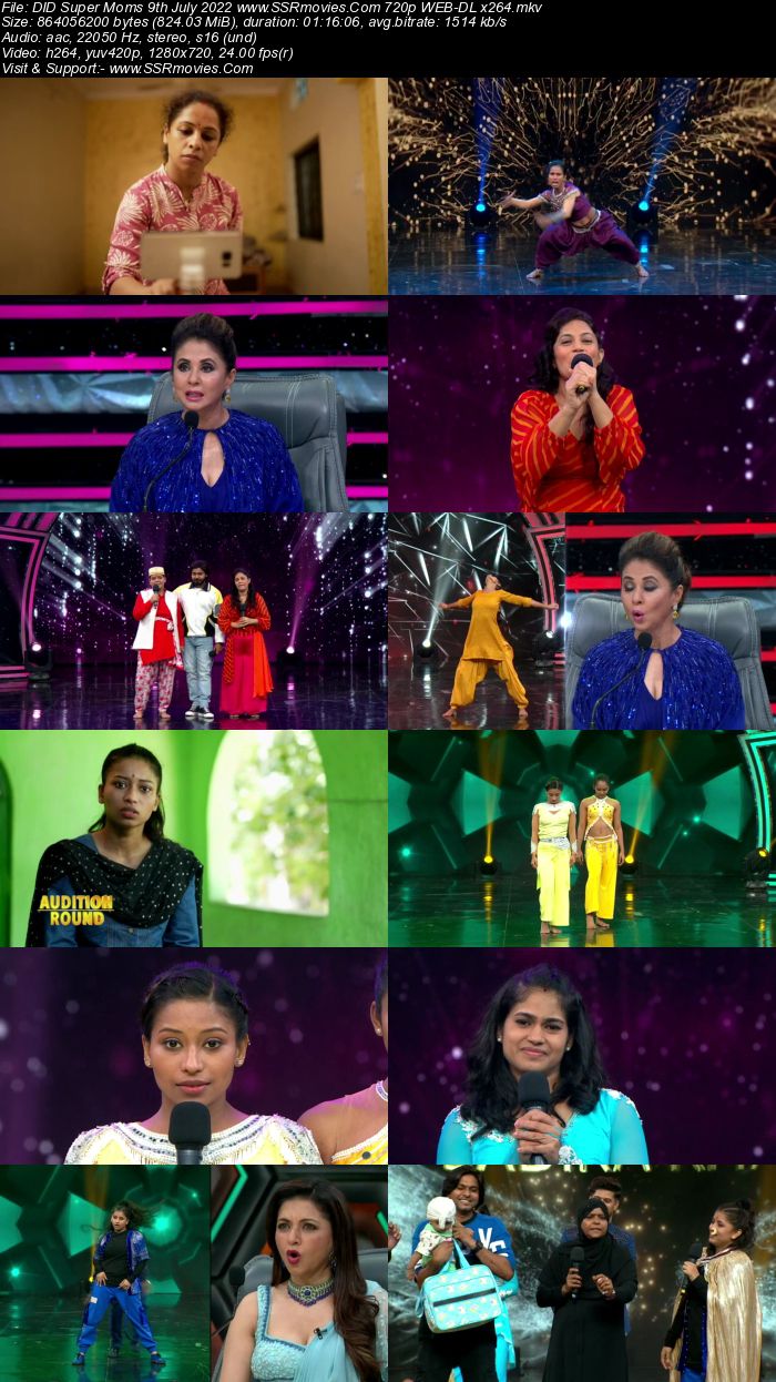 DID Super Moms S03 9th July 2022 720p 480p WEB-DL x264 350MB Download