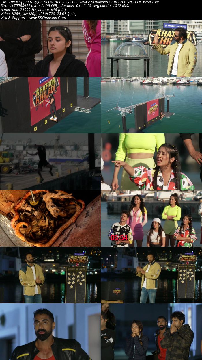 Khatron Ke Khiladi S12 10th July 2022 720p 480p WEB-DL x264 400MB Download