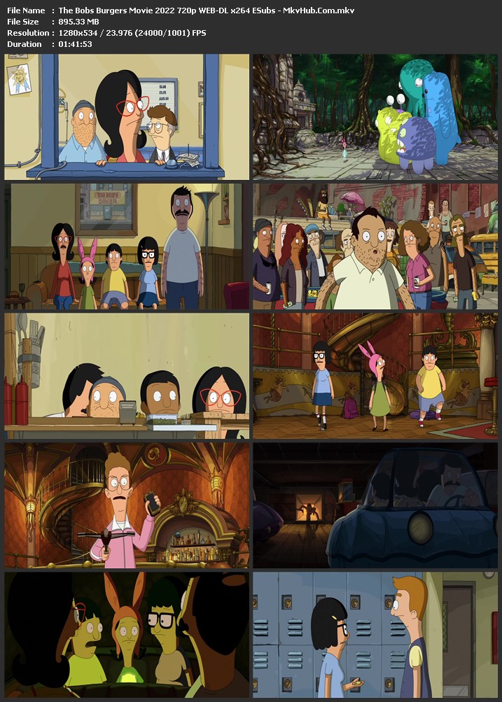 The Bob's Burgers Movie 2022 English 1080p WEB-DL 1.7GB Download