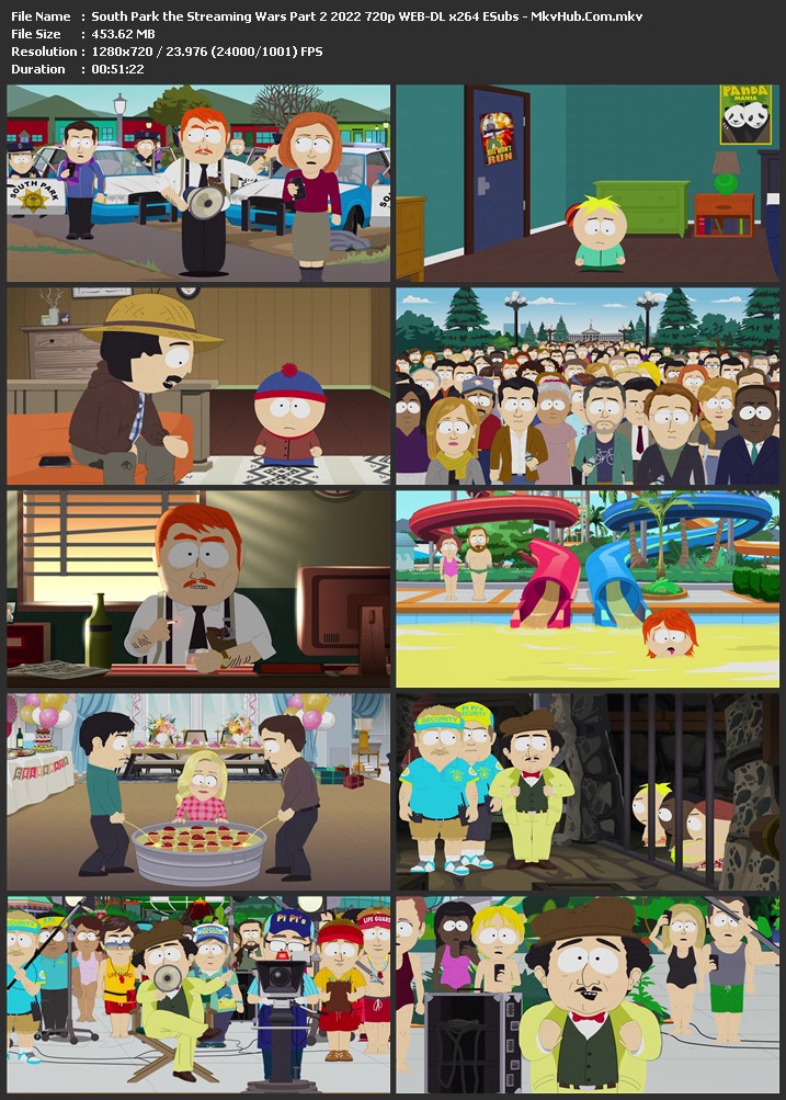 South Park the Streaming Wars Part 2 2022 English 720p WEB-DL 500MB Download