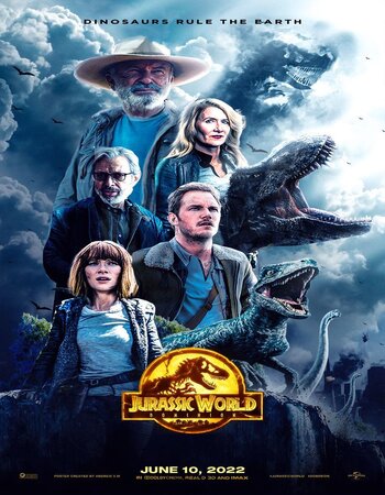 Jurassic World Dominion 2022 English ORG 1080p 720p 480p WEB-DL x264 ESubs Full Movie Download